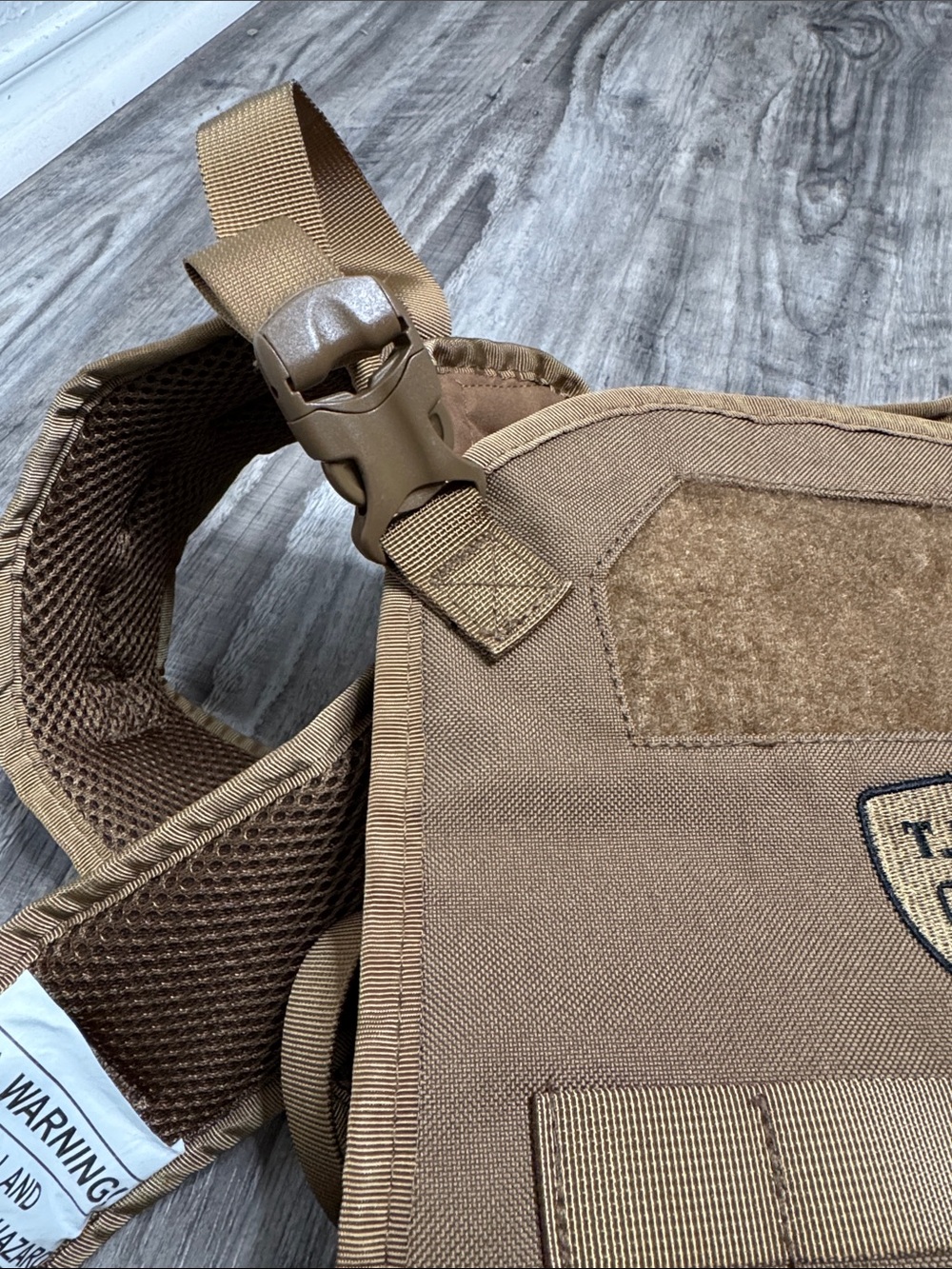 Tactical Baby Gear TBG Carrier Coyote Brown Men’s Dad - Picture 6 of 6